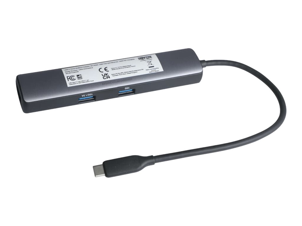Eaton U442-DOCK40-6 hub di interfaccia USB tipo-C Grigio