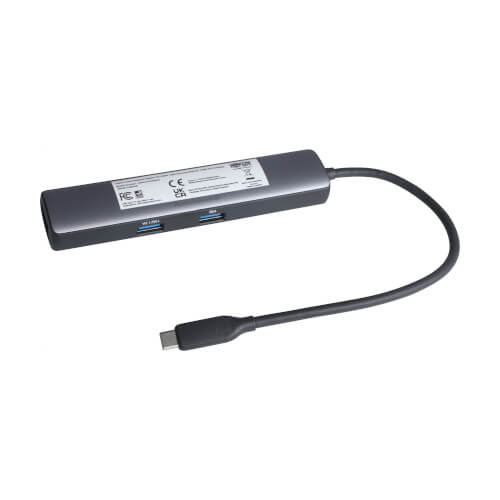 Eaton U442-DOCK40-6 hub di interfaccia USB tipo-C Grigio