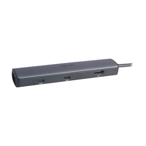 Eaton U442-DOCK40-6 hub di interfaccia USB tipo-C Grigio
