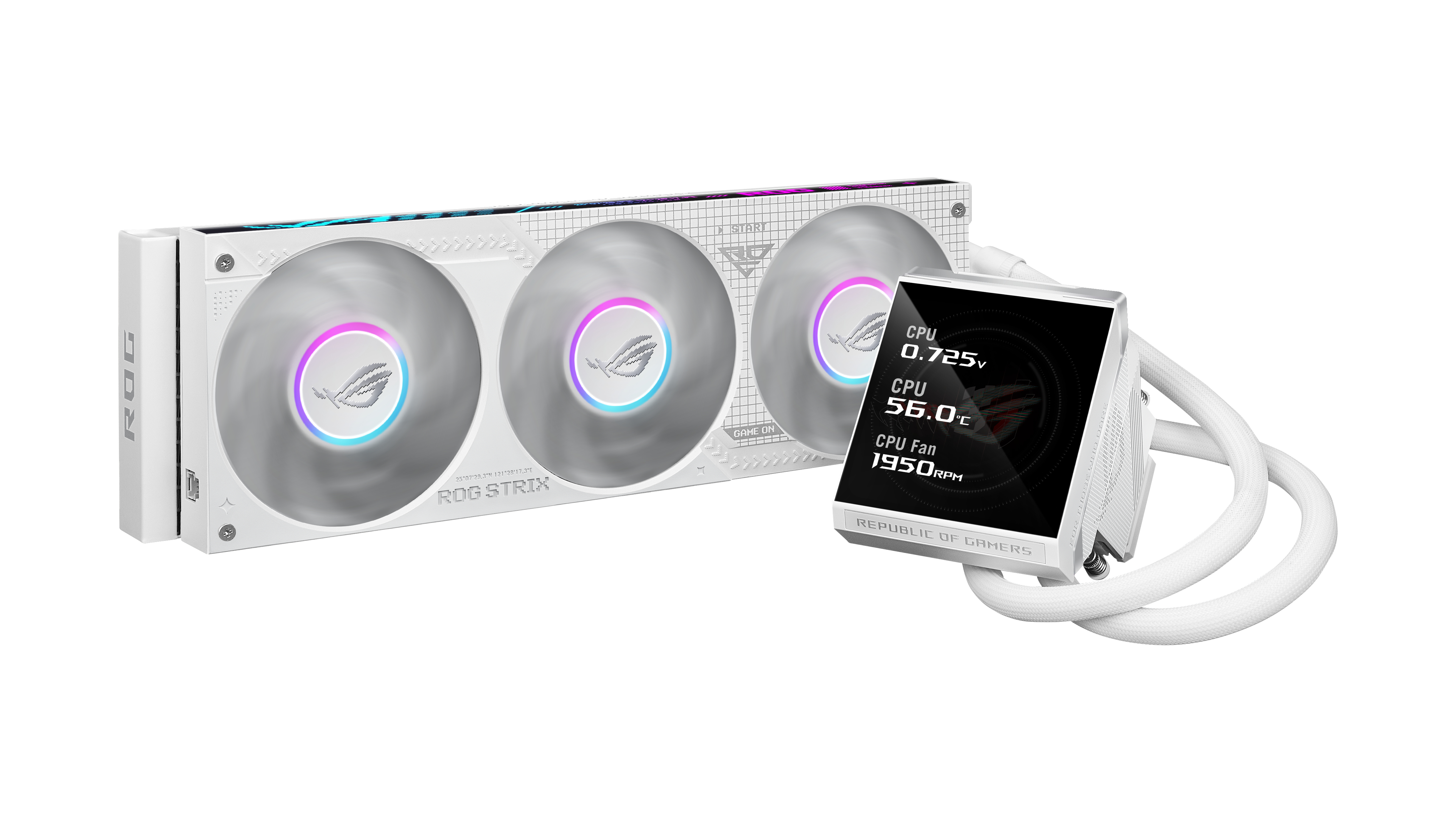 ASUS ROG STRIX LC IV 360 ARGB LCD WHITE