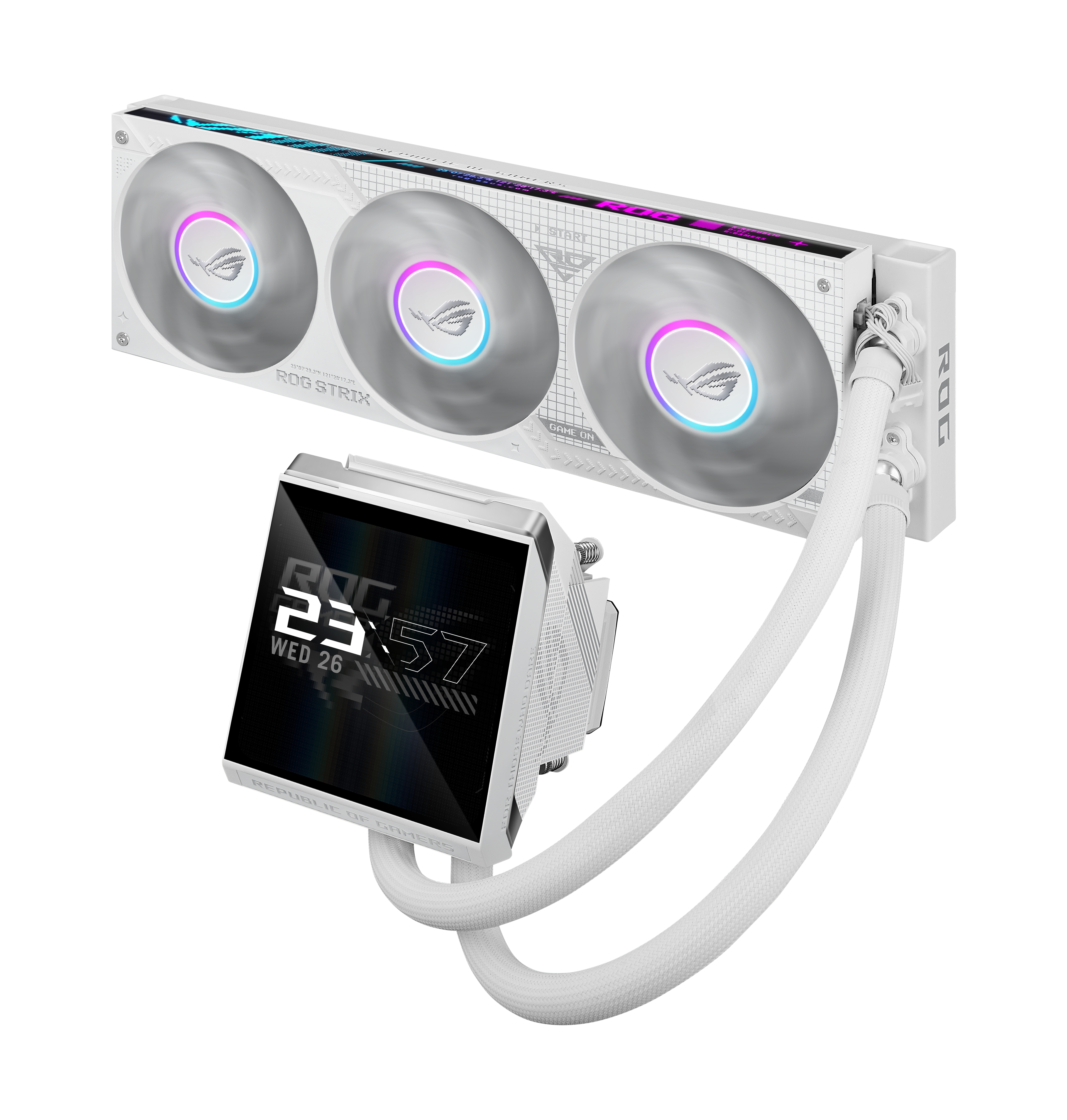 ASUS ROG STRIX LC IV 360 ARGB LCD WHITE