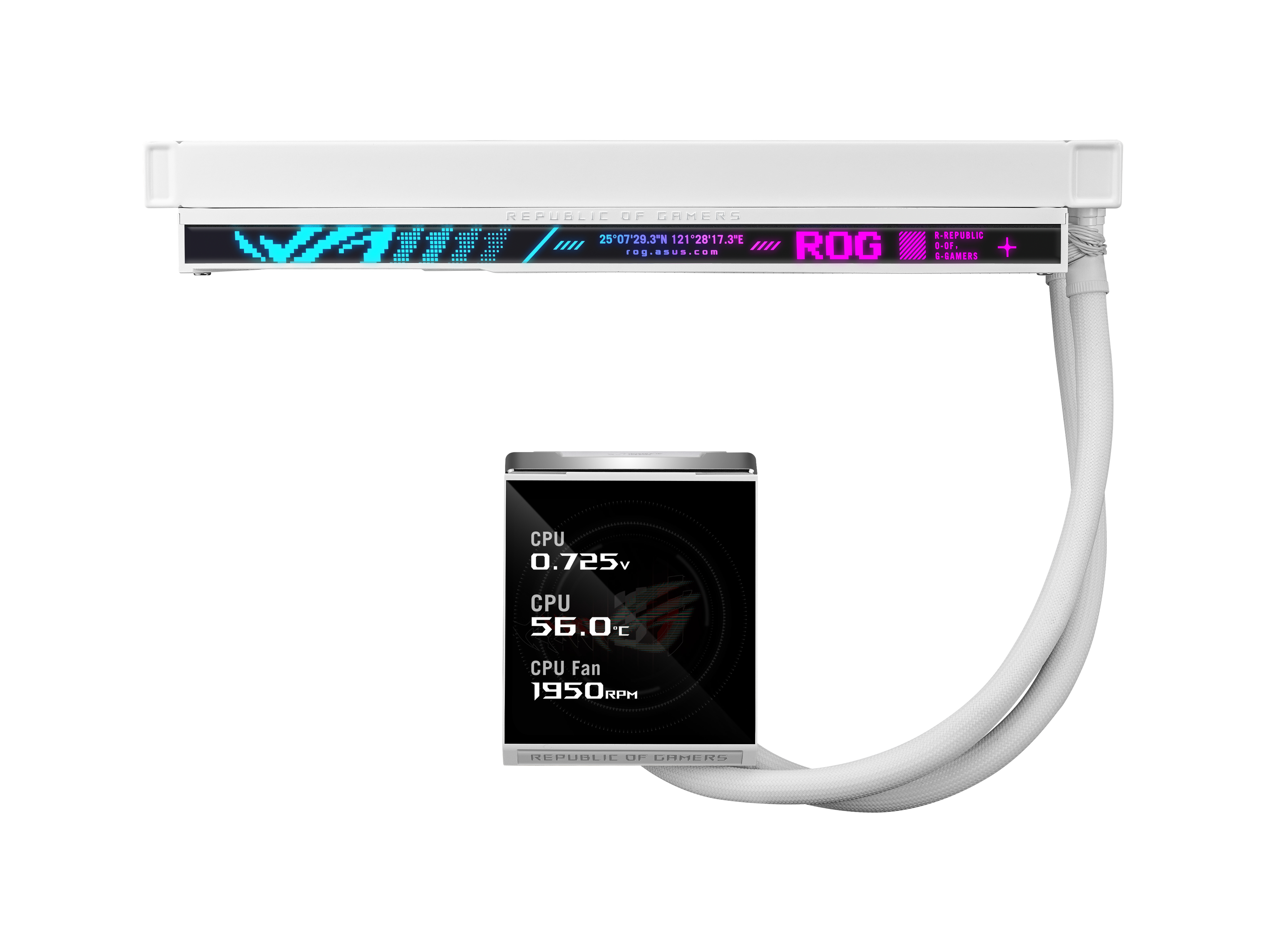 ASUS ROG STRIX LC IV 360 ARGB LCD WHITE