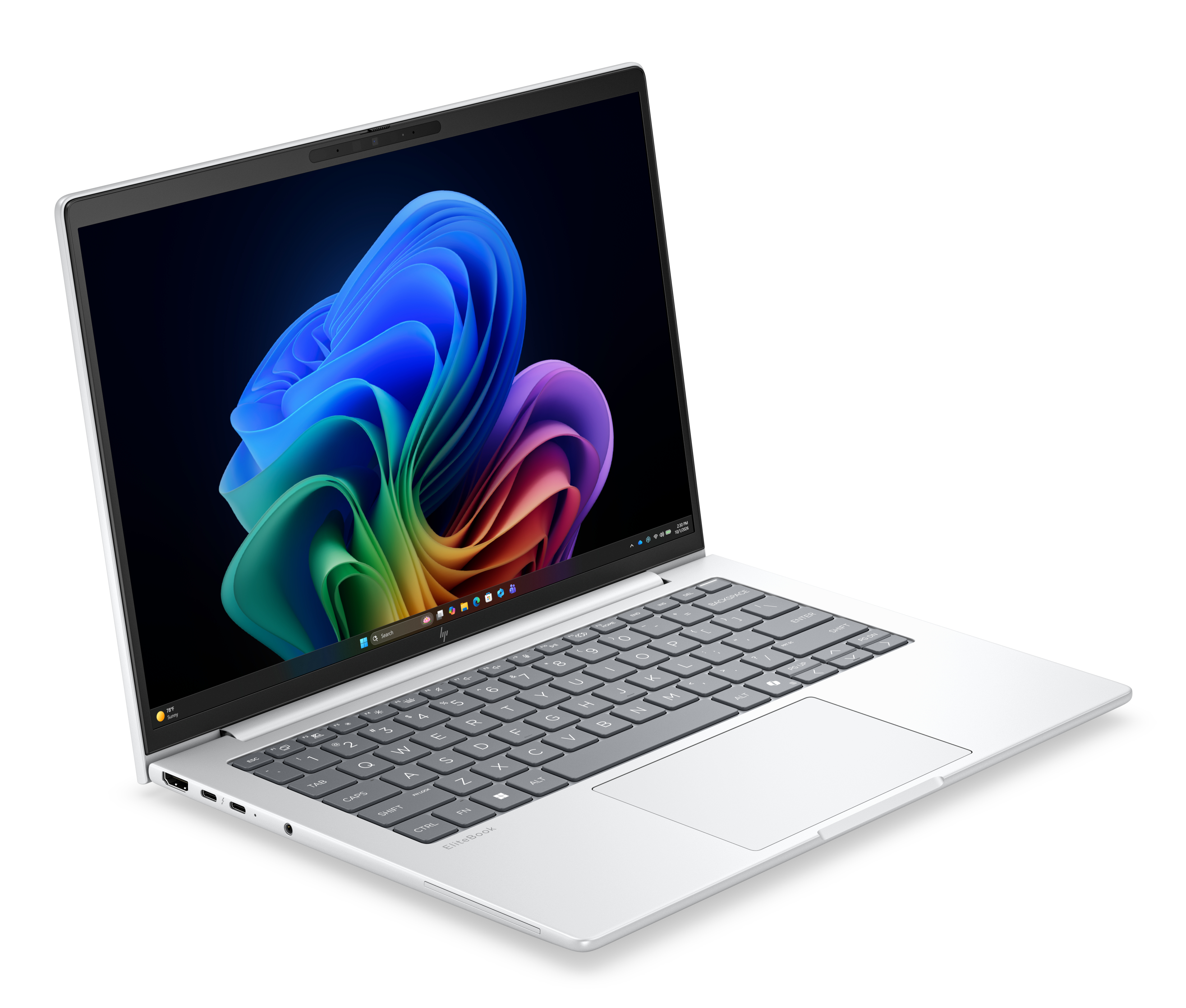 HP EliteBook 8 G2i Notebook Next Gen AI - 169-Grad Drehgelenkdesign - Intel Core Ultra 5 335 / 2.2 GHz - Win 11 Pro - Intel Graphics - 32 GB RAM - 512 GB SSD NVMe - 35.6 cm (14)