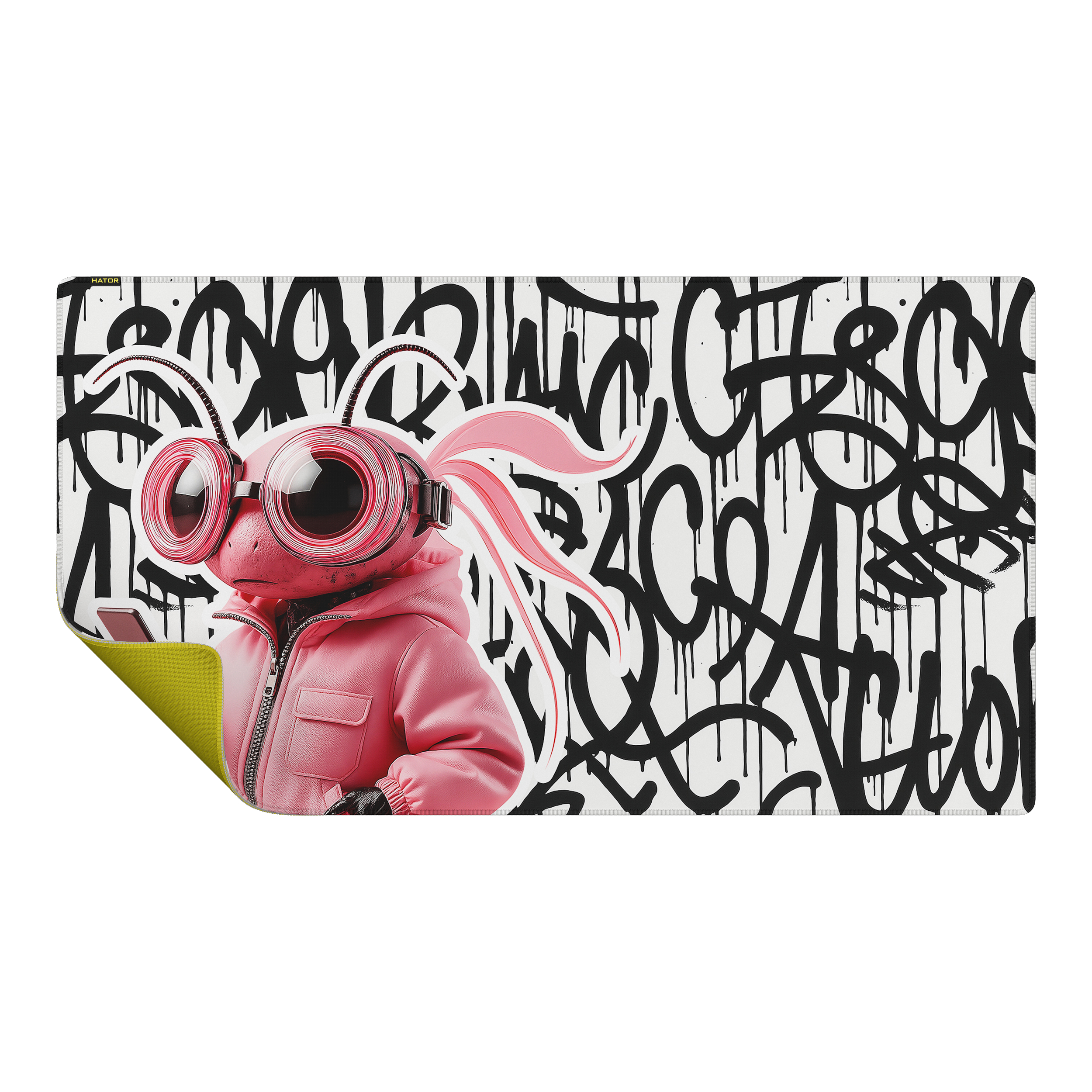 HATOR Tonn EVO 3XL Dragonfly Alfombrilla de rat�n para juegos Multicolor