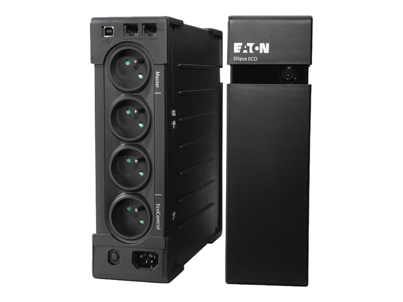 Eaton Ellipse ECO 800 FR USB - USV - Wechselstrom 230 V - 500 Watt - 800 VA - USB - Ausgangsanschlsse: 4 - 2U - 48.3 cm (19)