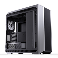 Jonsbo D500 E-ATX Big-Tower Gehuse Tempered Glass - silber - Tower - ATX
