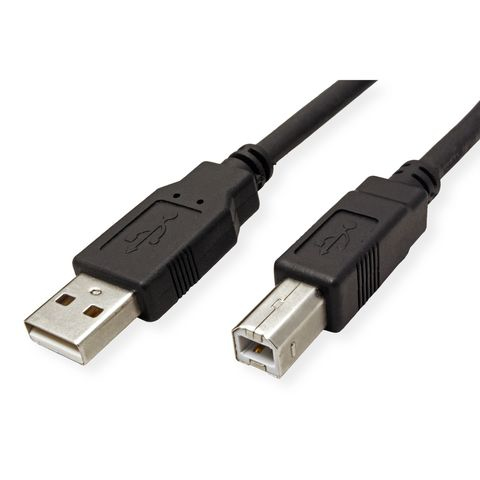 Secomp 11.44.8818 cavo USB 1,8 m USB 2.0 USB A USB B Nero