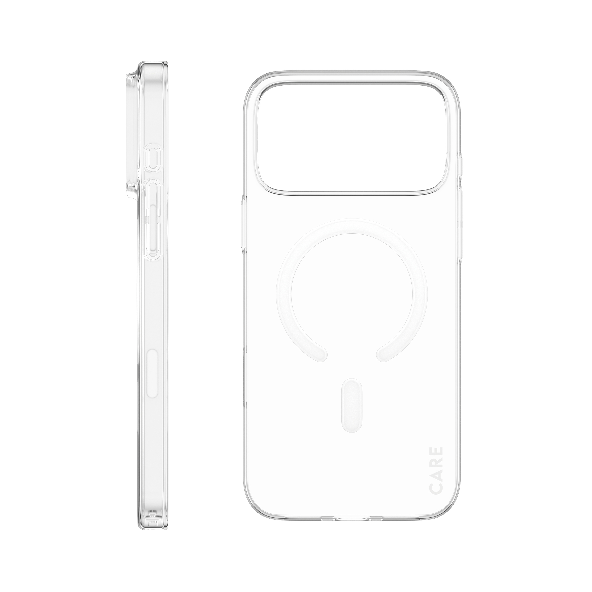 PanzerGlass CARE by � SL1M Case Transparent w. MagSafe iPhone 17 Pro Max custodia per cellulare Cover Trasparente