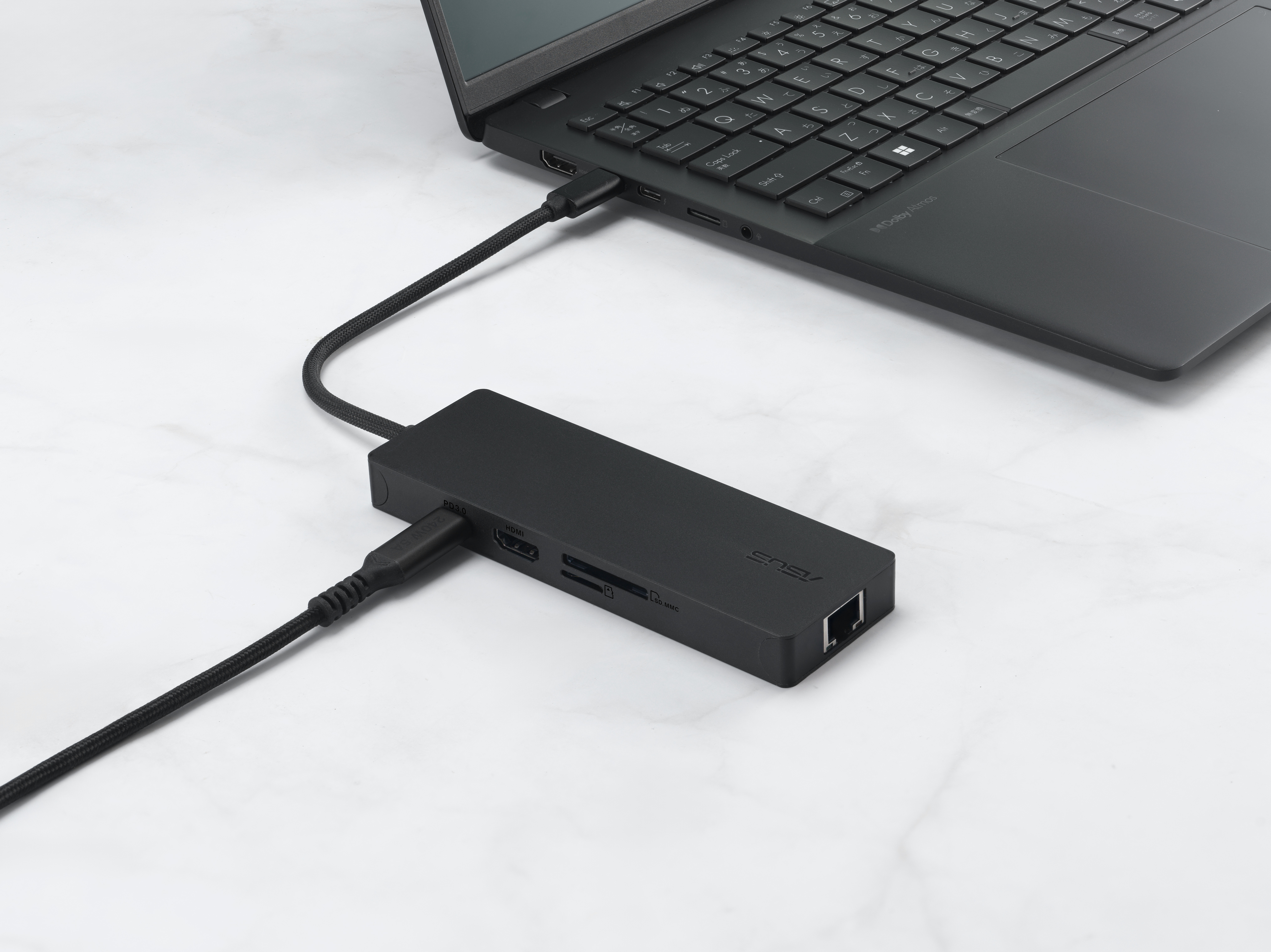 ASUS DC210 - Dockingstation - USB-C - HDMI, USB-C