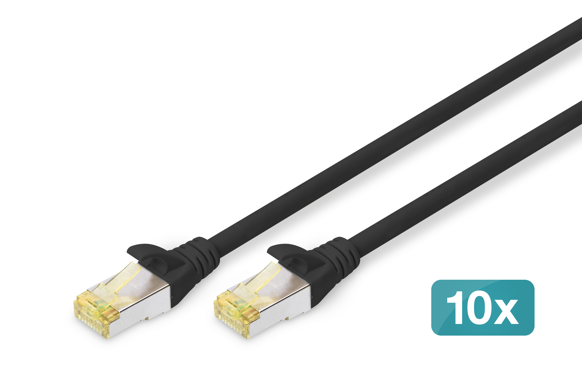 Digitus Cable de conexin CAT 6A S/FTP, 10 piezas