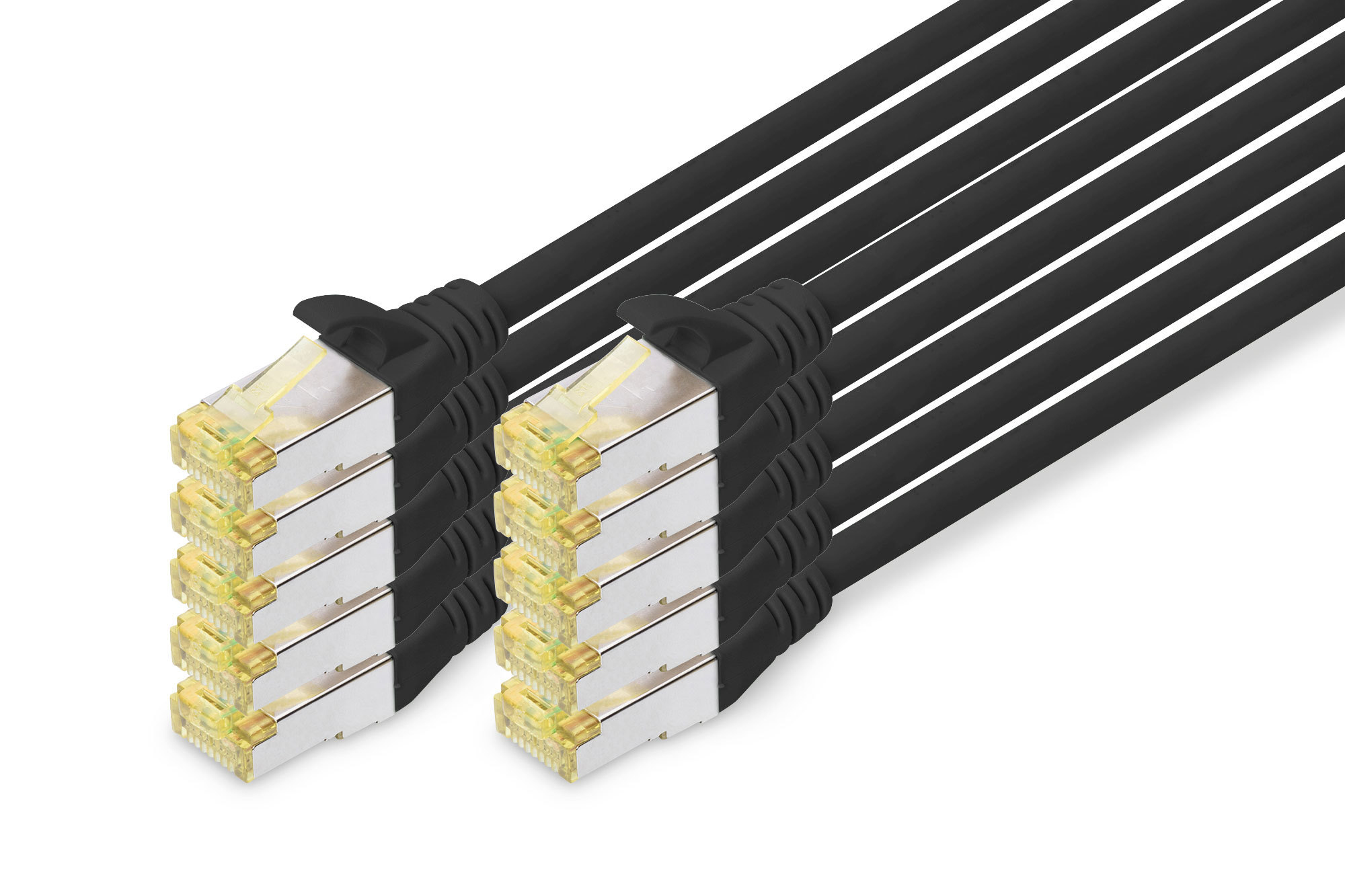 Digitus Cable de conexin CAT 6A S/FTP, 10 piezas