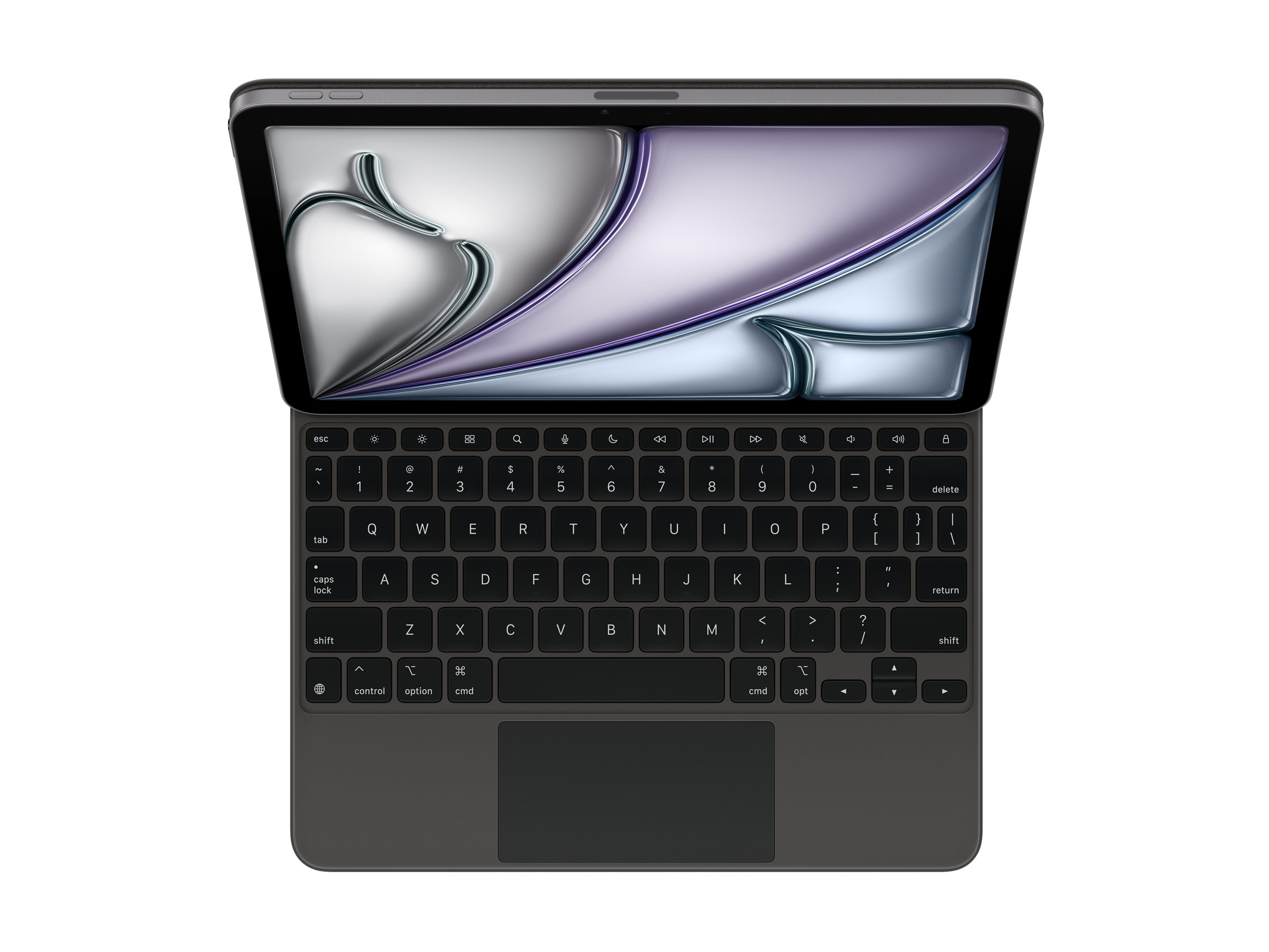 Apple Magic Keyboard - Tastatur und Folioh�lle - mit Trackpad - Apple Smart connector - QWERTY - US-Englisch - Schwarz - f�r 10.9-inch iPad Air (4. Generation, 5. Generation)