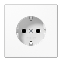 JUNG LS 1520 KI WW presa energia Tipo F Bianco