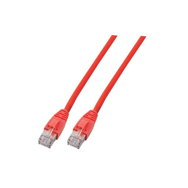 EFB Elektronik 3m Cat6 Patch cavo di rete Rosso U/UTP (UTP)