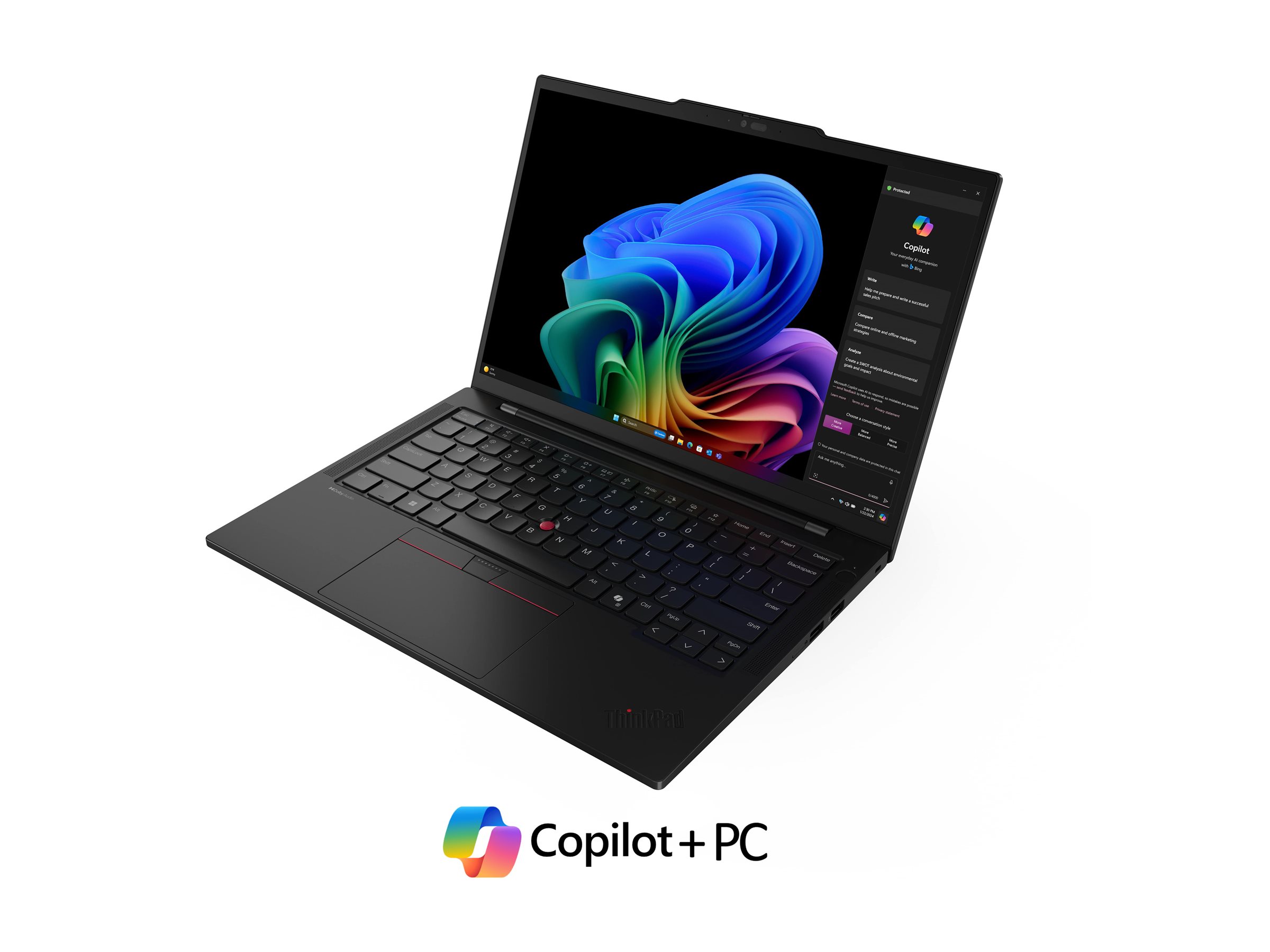 Lenovo ThinkPad T14s Gen 6 21M1 - 180-Scharnierdesign - AMD Ryzen AI 7 PRO 360 / 2 GHz - Win 11 Pro - Radeon 880M - 32 GB RAM - 1 TB SSD Performance, NVMe, TCG Opal Encryption 2 - 35.6 cm (14)