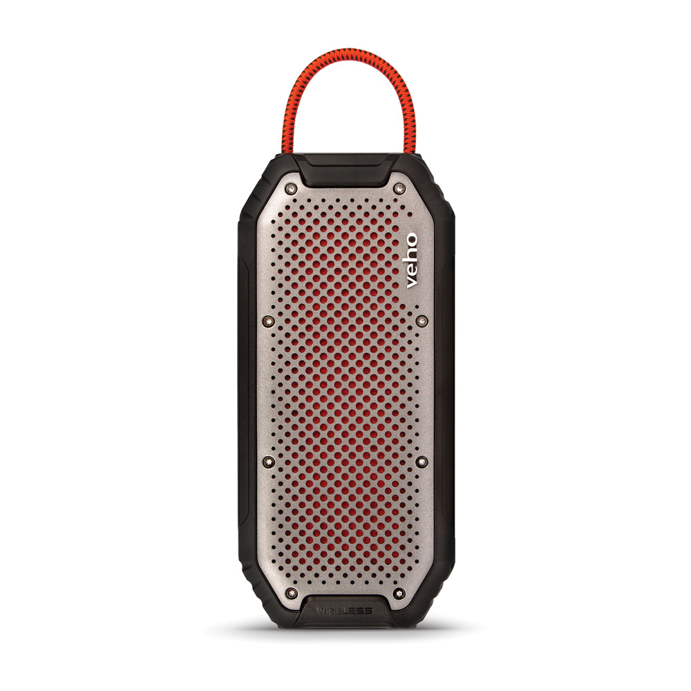 Veho VSS-301-MX1 haut-parleur portable et de fte Enceinte portable stro Noir, Argent 20 W