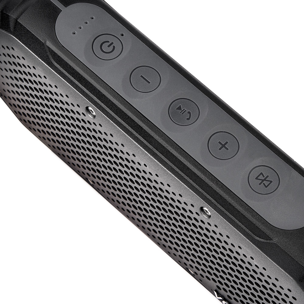 Veho VSS-301-MX1 haut-parleur portable et de fte Enceinte portable stro Noir, Argent 20 W