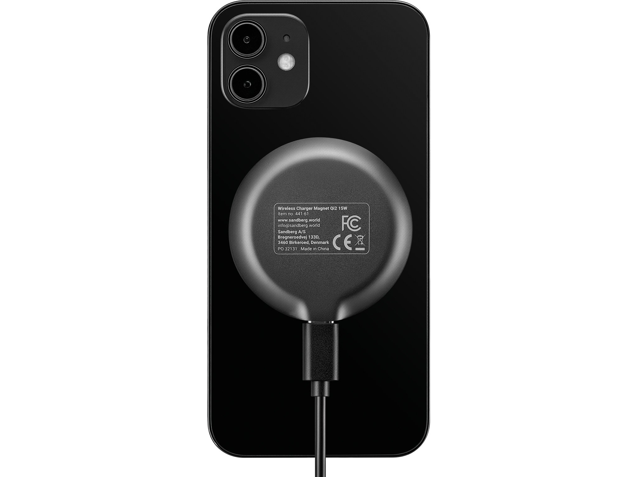 SANDBERG Induktive Ladematte - magnetisch, Qi2