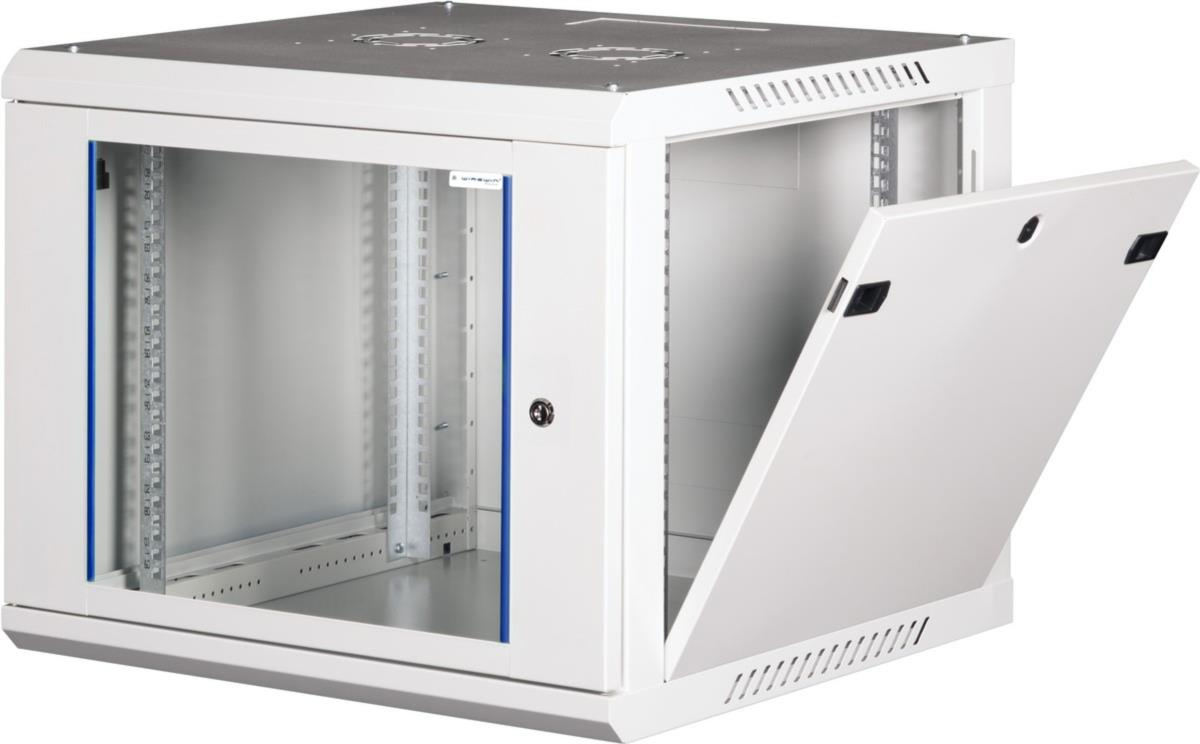Wirewin WCAB PS3 600X600X15U rack cabinet 15U Wall mounted rack Light grey