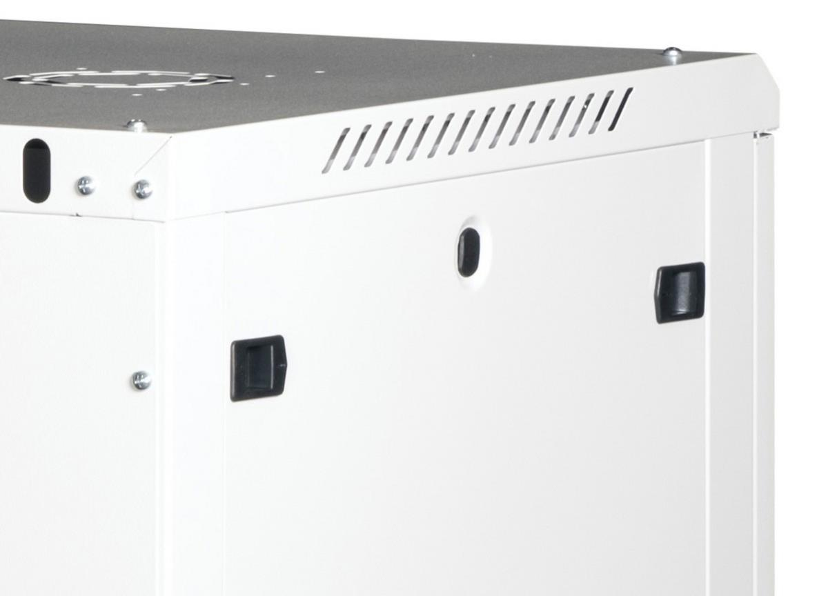 Wirewin WCAB PS3 600X600X15U rack cabinet 15U Wall mounted rack Light grey