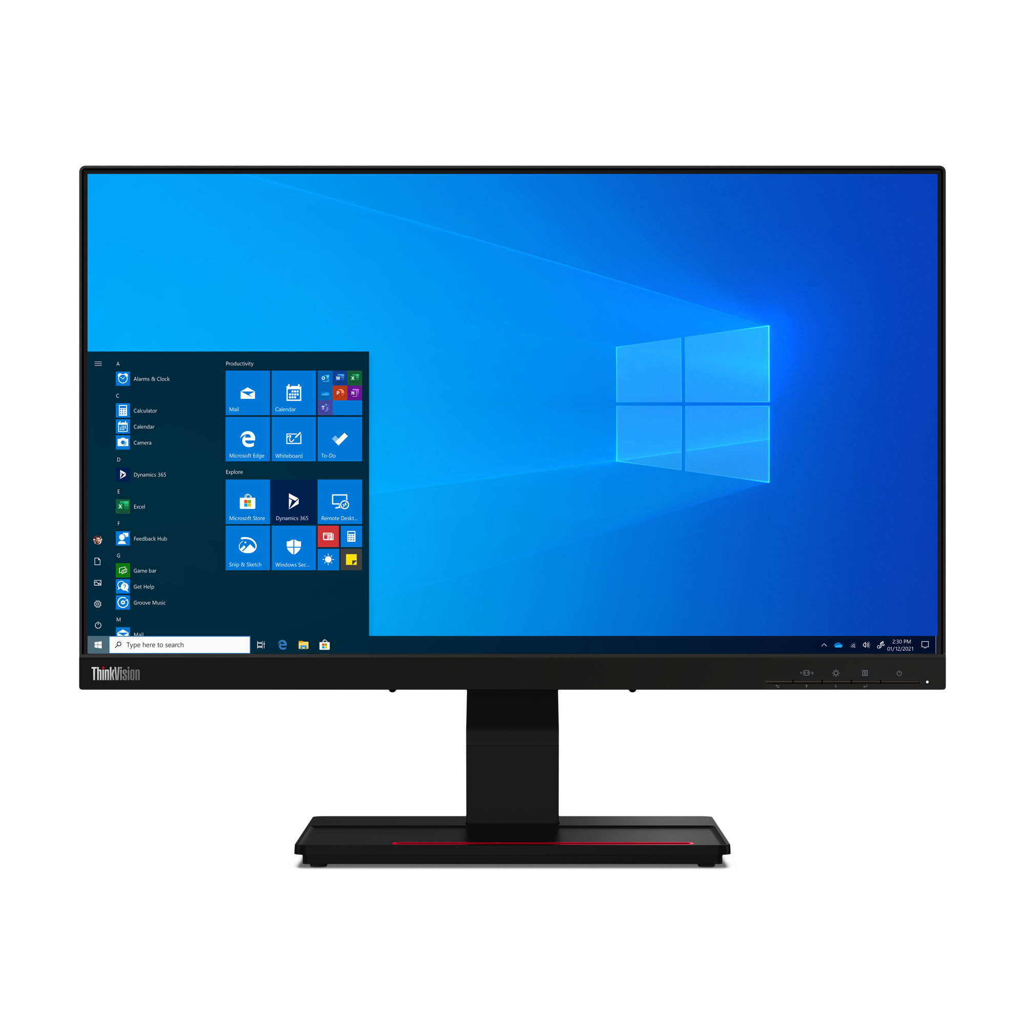 Lenovo ThinkVision T24t-20 - LED-Monitor - 61 cm (24)