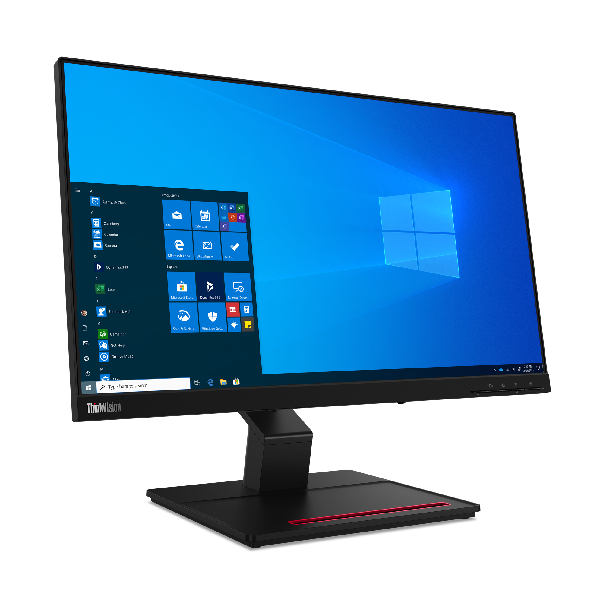 Lenovo ThinkVision T24t-20 - LED-Monitor - 61 cm (24)