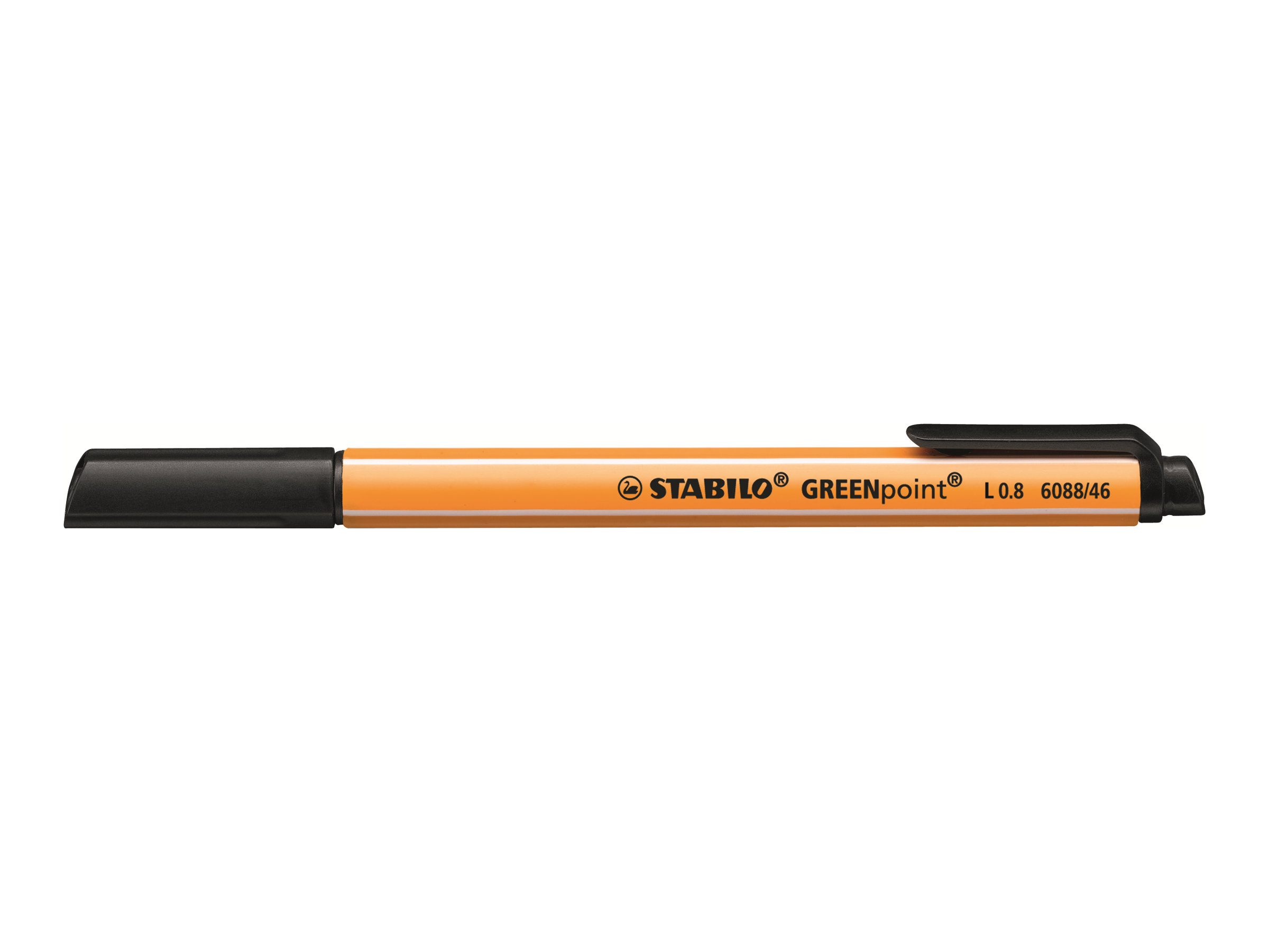 STABILO GREENpoint - Filzstift - Schwarz - 0.8
