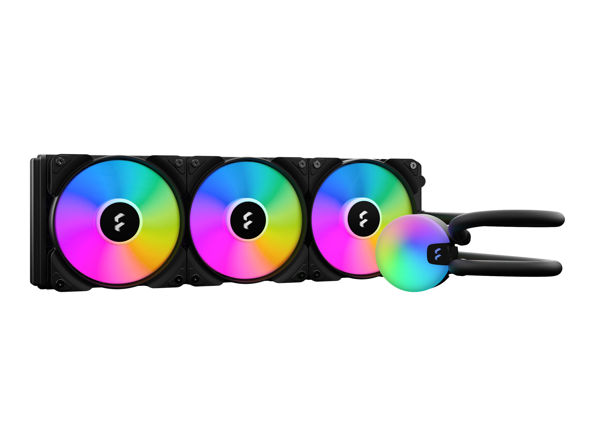 Fractal Design Lumen S36 v2 RGB Processor All-in-one liquid cooler 12 cm Black 1 pc(s)