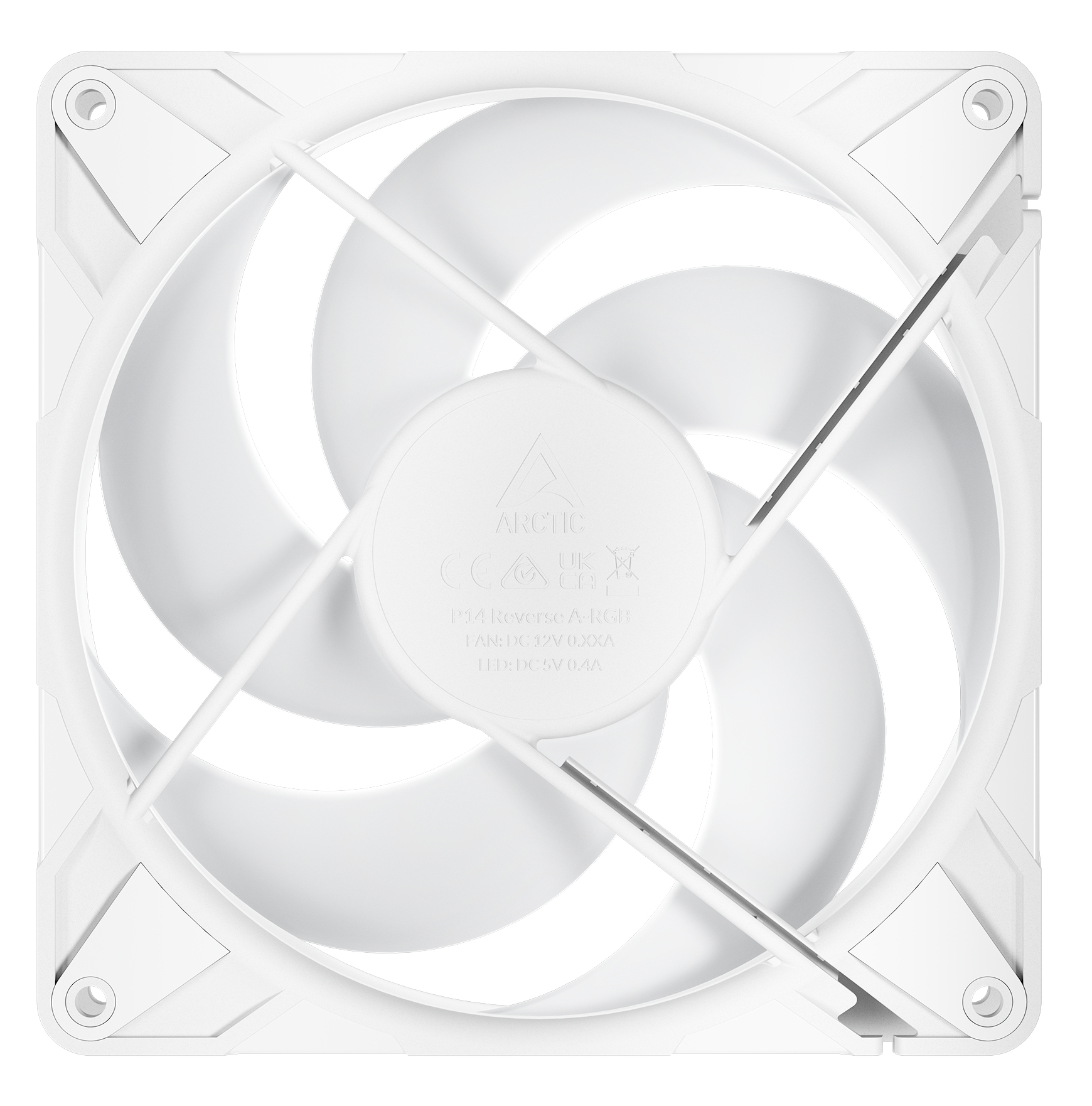 ARCTIC Freezer P14 Pro Reverse A-RGB (White) - 3 Pack Boitier PC Ventilateur 14 cm Blanc 3 pi�ce(s)