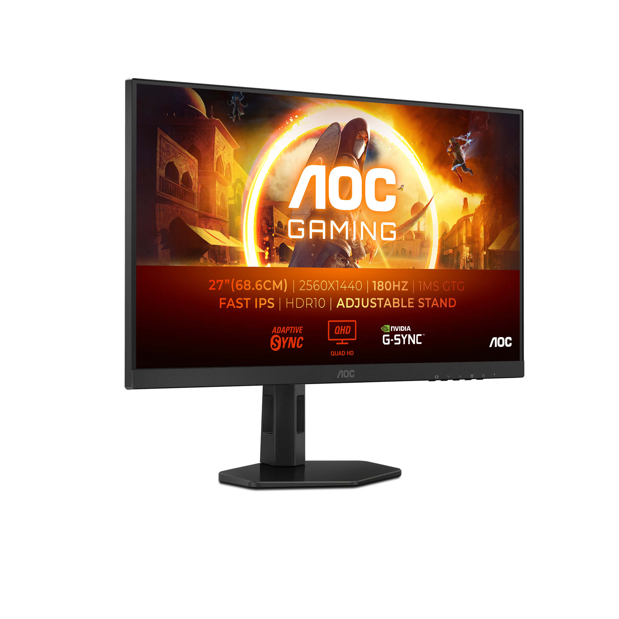 AOC G4 Q27G4XF computer monitor 68.6 cm (27) 2560 x 1440 pixels Quad HD LED