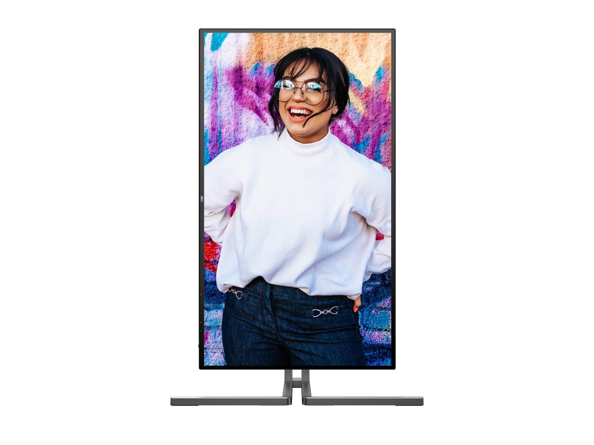 AOC U27U3CV computer monitor 68.6 cm (27) 3840 x 2160 pixels 4K Ultra HD LCD Black