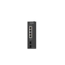 D-Link DIS 210G-06P - Switch - industriell - Smart - 4 x 10/100/1000 (PoE+)