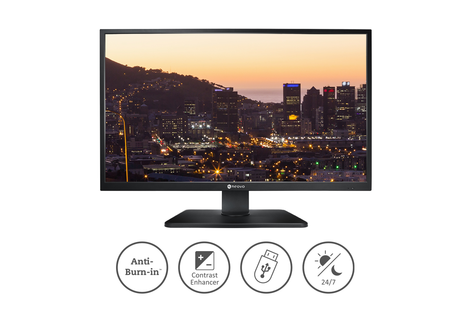 AG Neovo SC-32E monitor de vigilancia 80 cm (31.5) 1920 x 1080 Pixeles