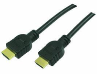 LogiLink HDMI, 15m cble HDMI HDMI Type A (Standard) Noir