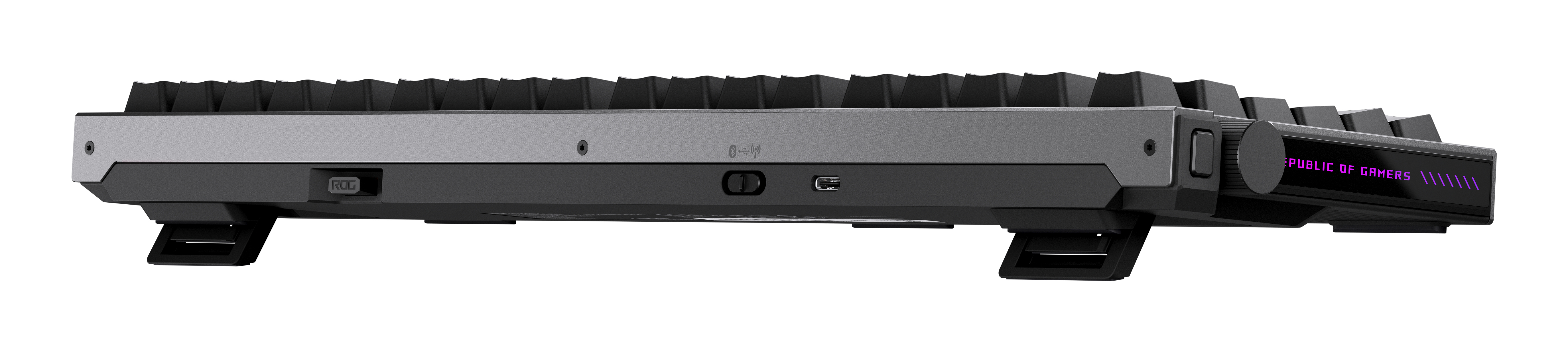 ASUS ROG Strix Morph 96 Wireless teclado Juego USB + RF Wireless + Bluetooth QWERTZ Alem�n Negro
