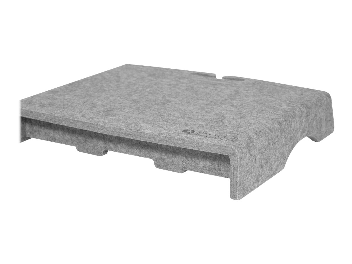 BakkerElkhuizen Q-Riser 50 Circular 61 cm (24) Grey Desk