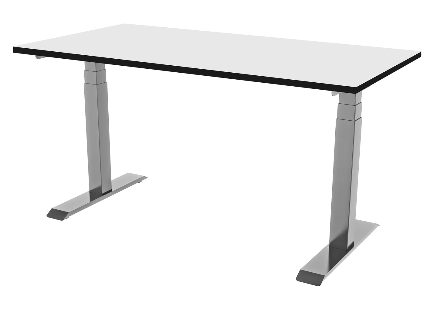 celexon elektrisch h�henverstellbarer Schreibtisch Professional eAdjust-58123 - grau inkl