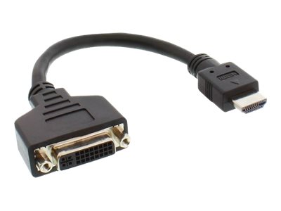 InLine 17670I cble vido et adaptateur 0,2 m HDMI Type A (Standard) DVI-D Noir