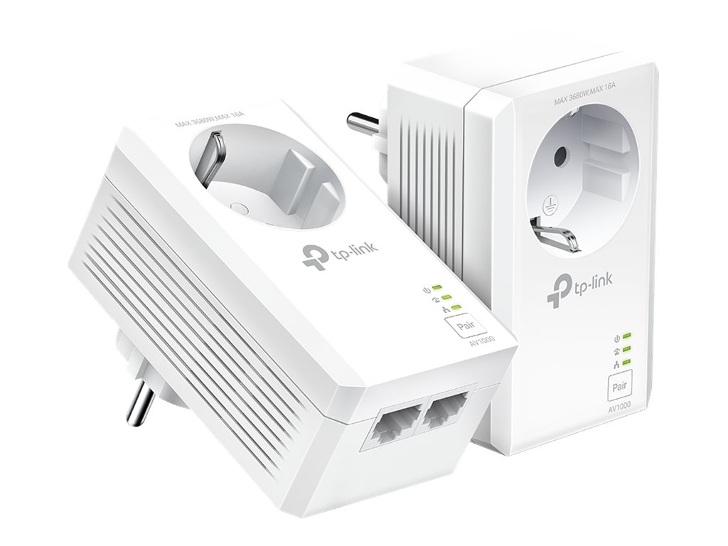 TP-Link TL-PA7027P KIT adaptador de red PowerLine 1000 Mbit/s Ethernet Blanco 2 pieza(s)