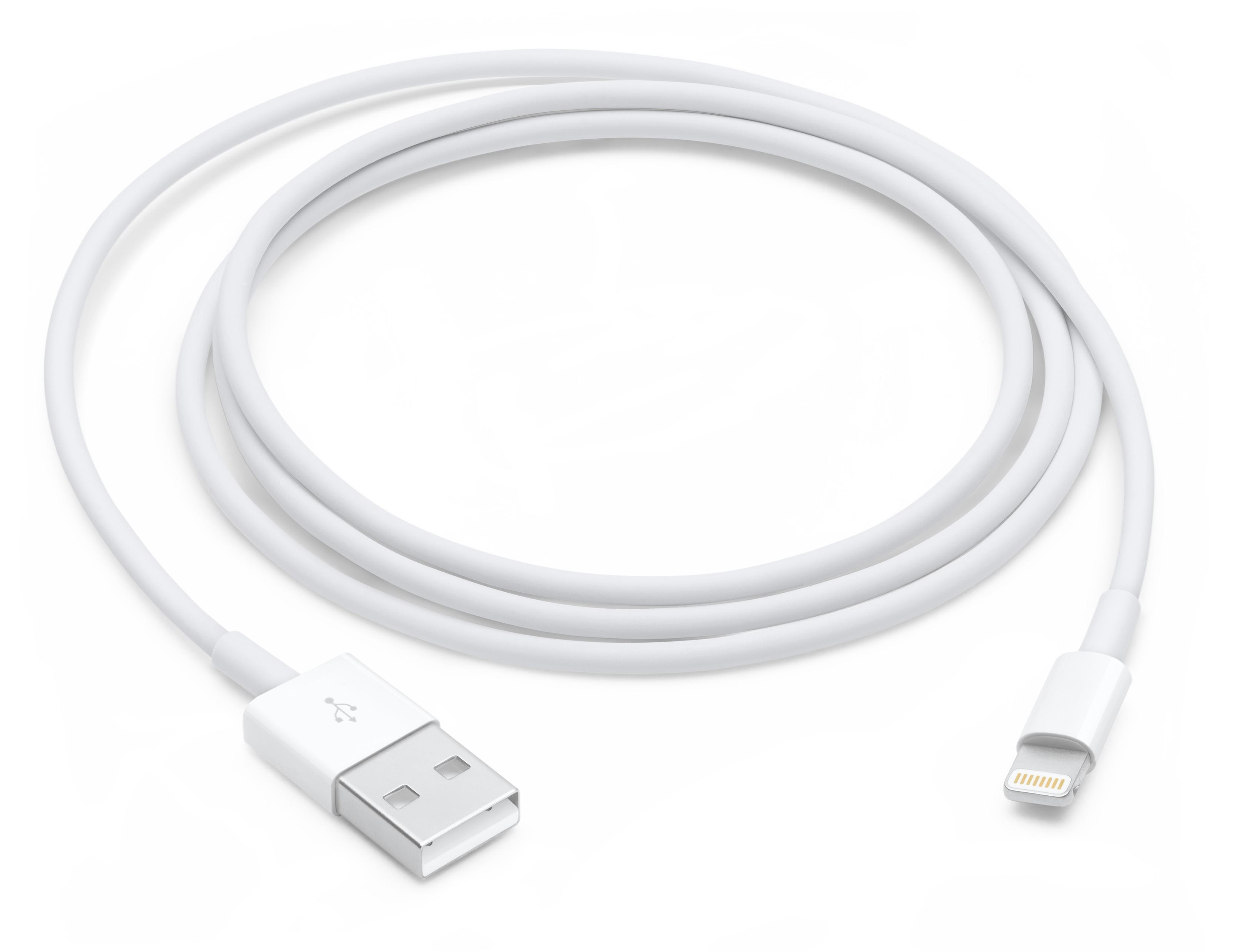 Apple MD818ZM/A c�ble Lightning 1 m Blanc