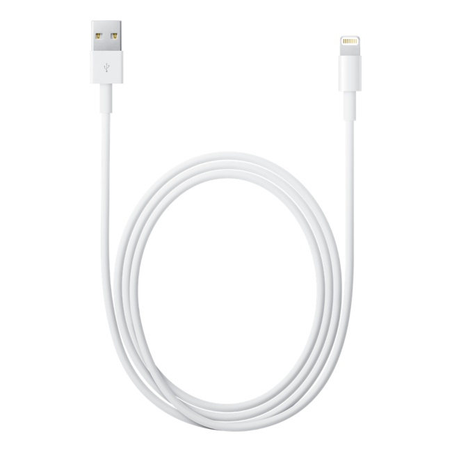Apple MD818ZM/A c�ble Lightning 1 m Blanc