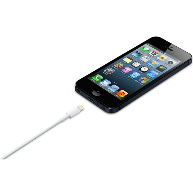 Apple MD818ZM/A c�ble Lightning 1 m Blanc