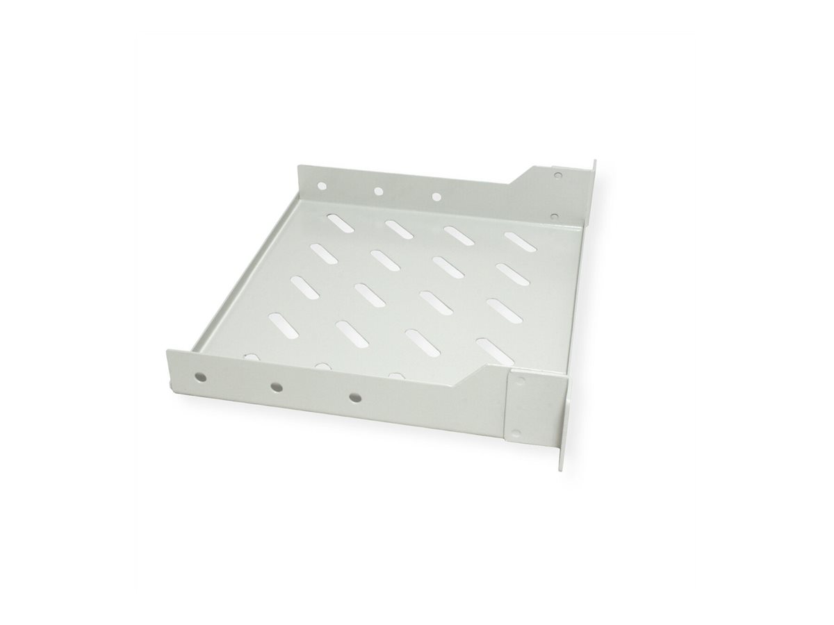 ROLINE Rack - Regal - Tiefe 200 mm - RAL 7035, Hellgrau - 1U - 25.4 cm (10)