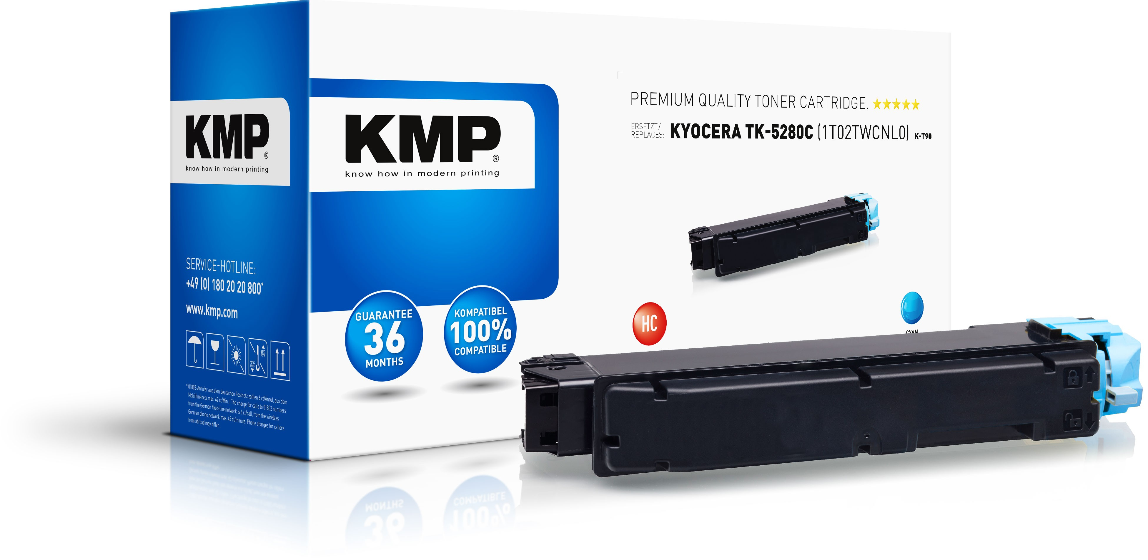 KMP 2923,3003 cartuccia toner 1 pz Compatibile Ciano