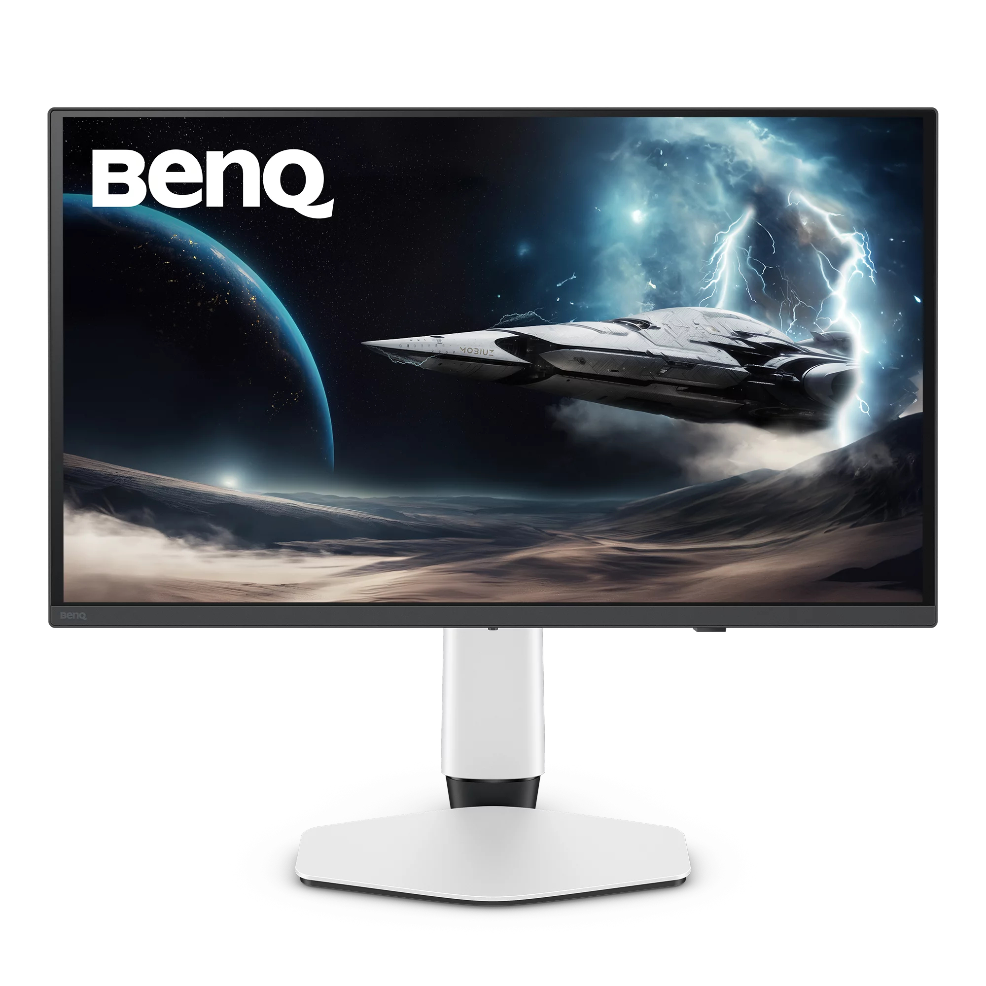 BenQ EX271UZ Monitor PC 67,3 cm (26.5) 3840 x 2160 Pixel 4K Ultra HD OLED Nero, Bianco