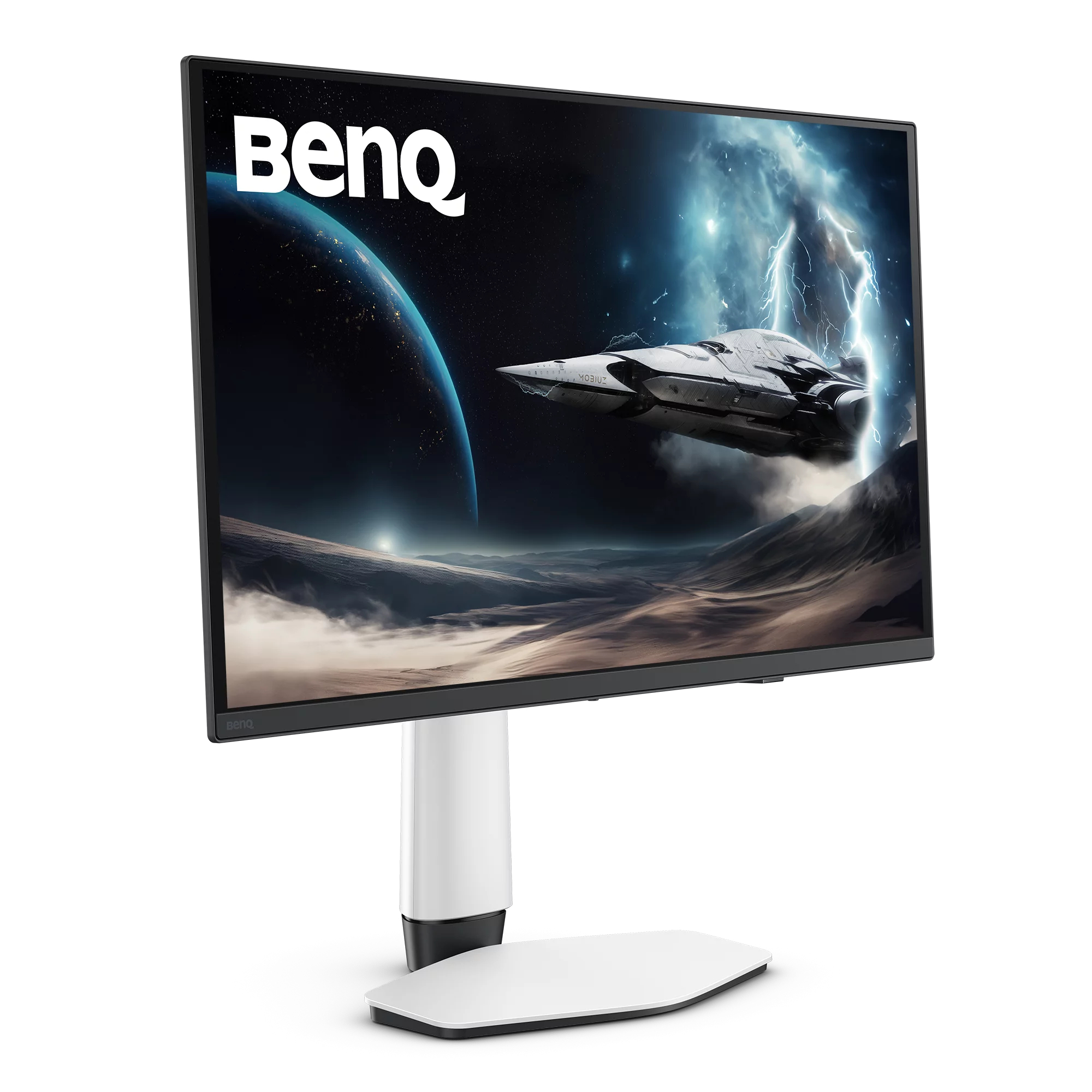 BenQ EX271UZ Monitor PC 67,3 cm (26.5) 3840 x 2160 Pixel 4K Ultra HD OLED Nero, Bianco