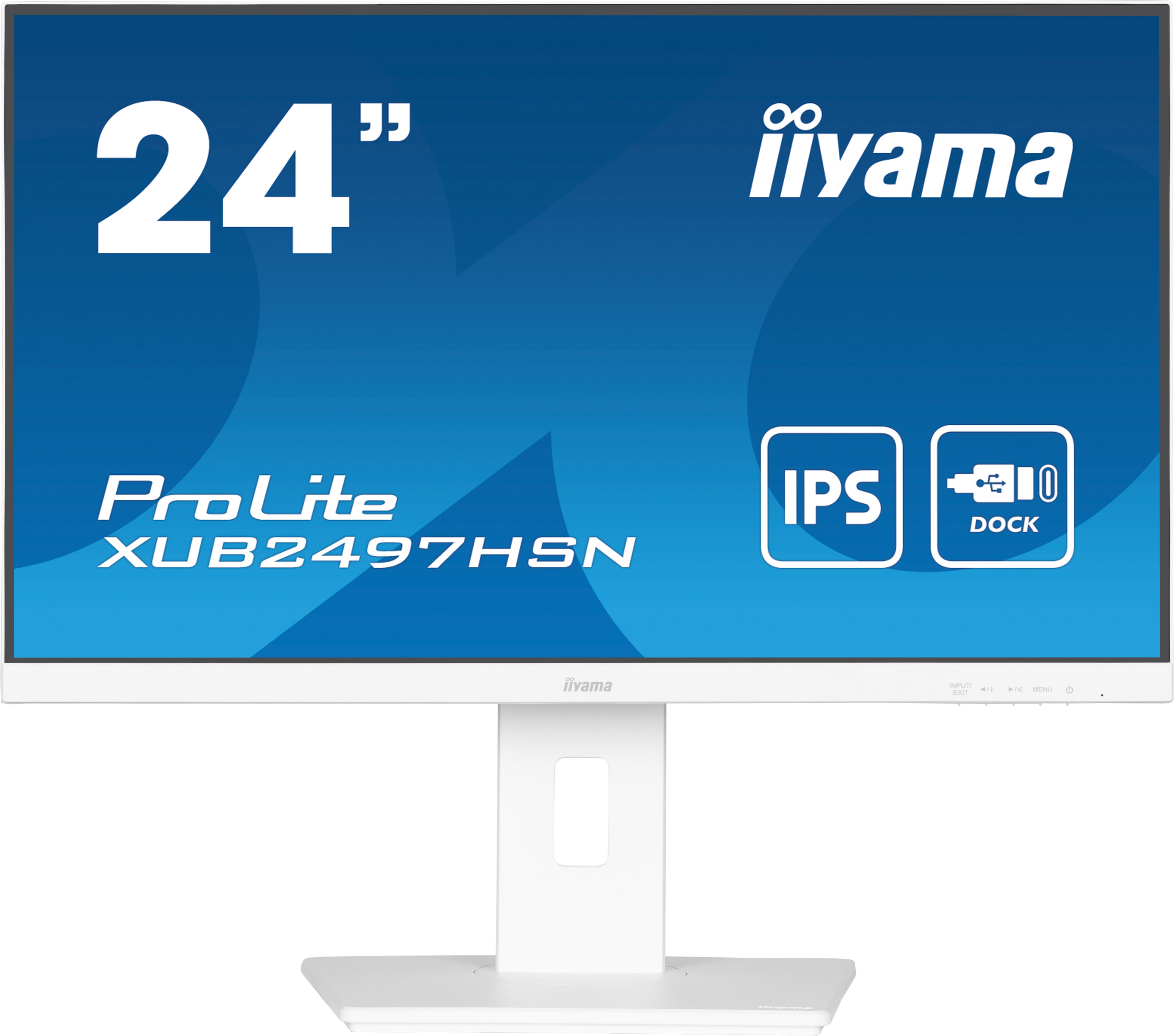 iiyama ProLite XUB2497HSN-W2 pantalla para PC 60,5 cm (23.8) 1920 x 1080 Pixeles Full HD LED Blanco