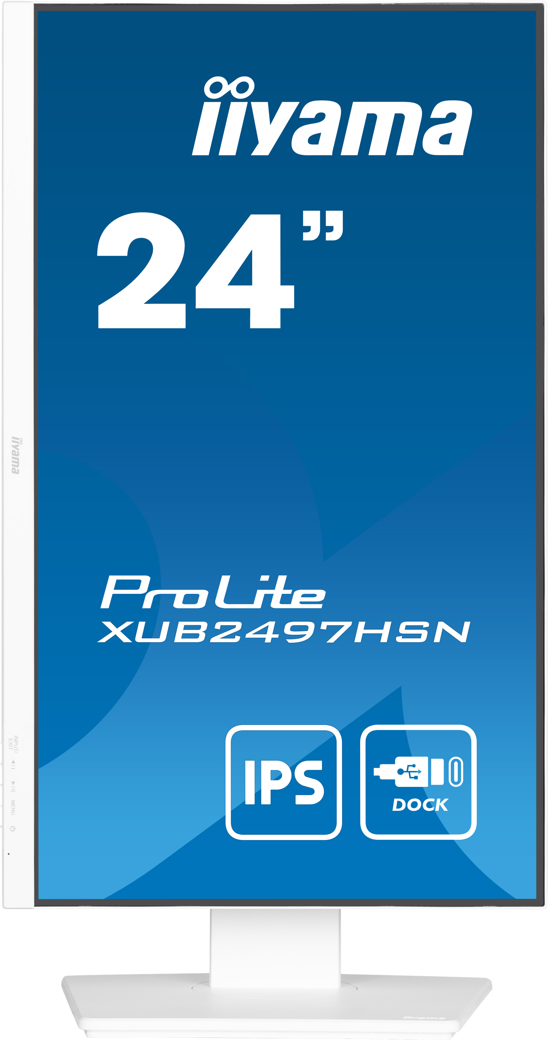 iiyama ProLite XUB2497HSN-W2 pantalla para PC 60,5 cm (23.8) 1920 x 1080 Pixeles Full HD LED Blanco