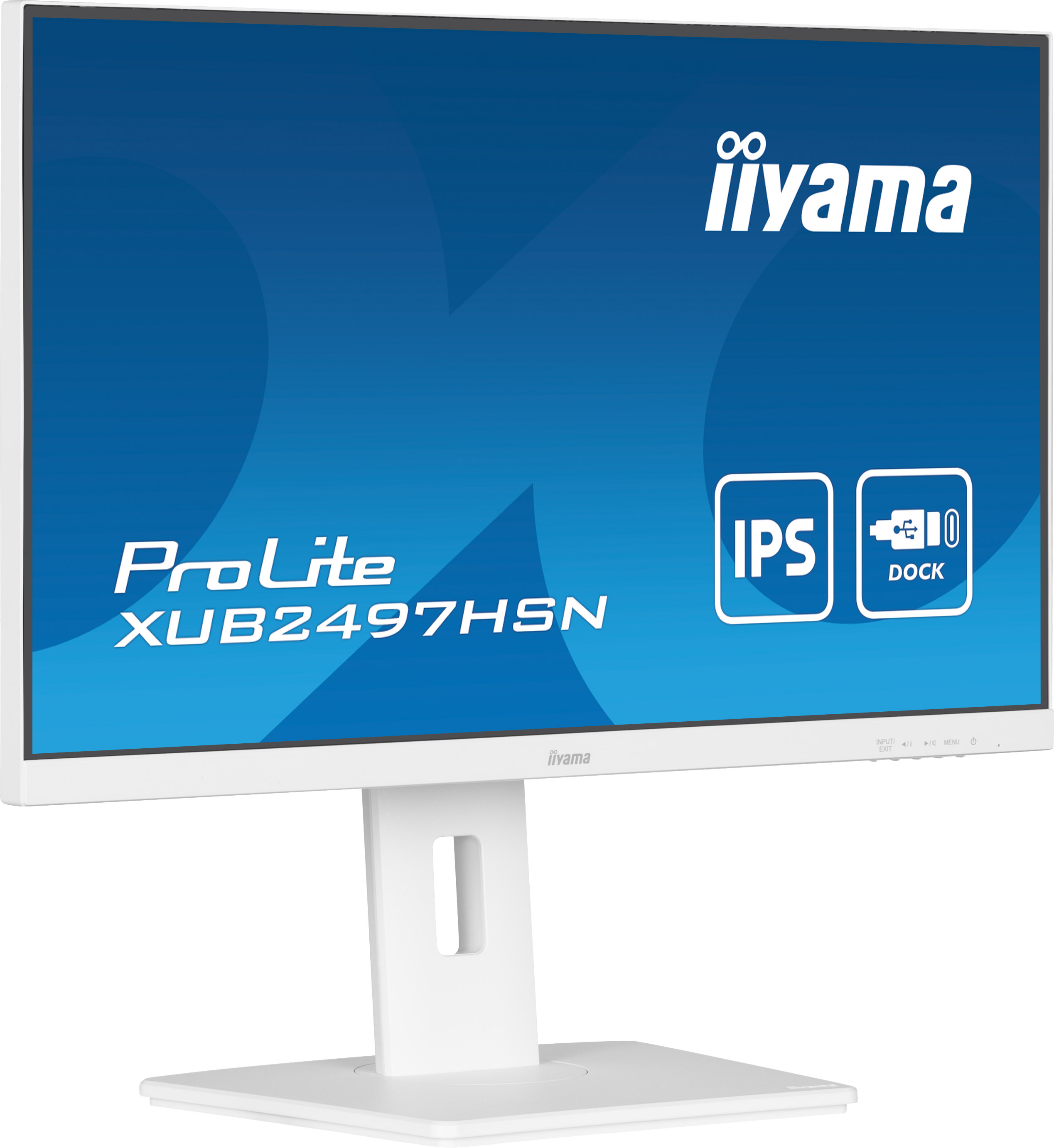 iiyama ProLite XUB2497HSN-W2 pantalla para PC 60,5 cm (23.8) 1920 x 1080 Pixeles Full HD LED Blanco