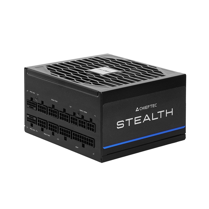 Chieftec Stealth 1200W Vega M Series SPX-1200-FC 80+ Platin alimentatore per computer 24-pin ATX ATX Nero